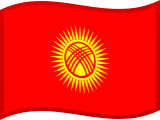 Bandera de Kirguistán